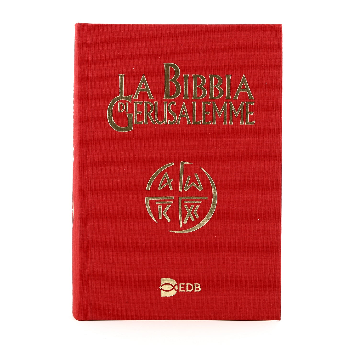 La Bibbia di Gerusalemme. Edizione in tela rossa pregiata e cofanetto