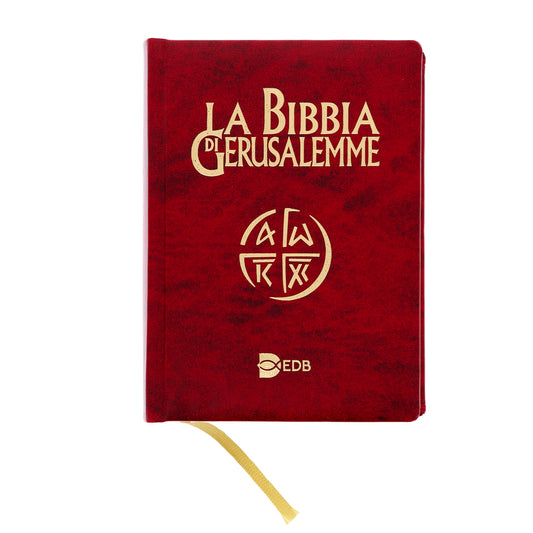 La Bibbia di Gerusalemme. Copertina in similpelle