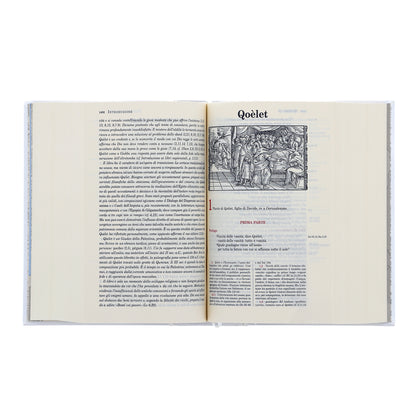La Bibbia di Gerusalemme. Copertina in similpelle bianca