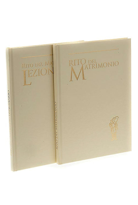 Nuovo rito del matrimonio e lezionario 2 volumi kit. Testo CEI. 
