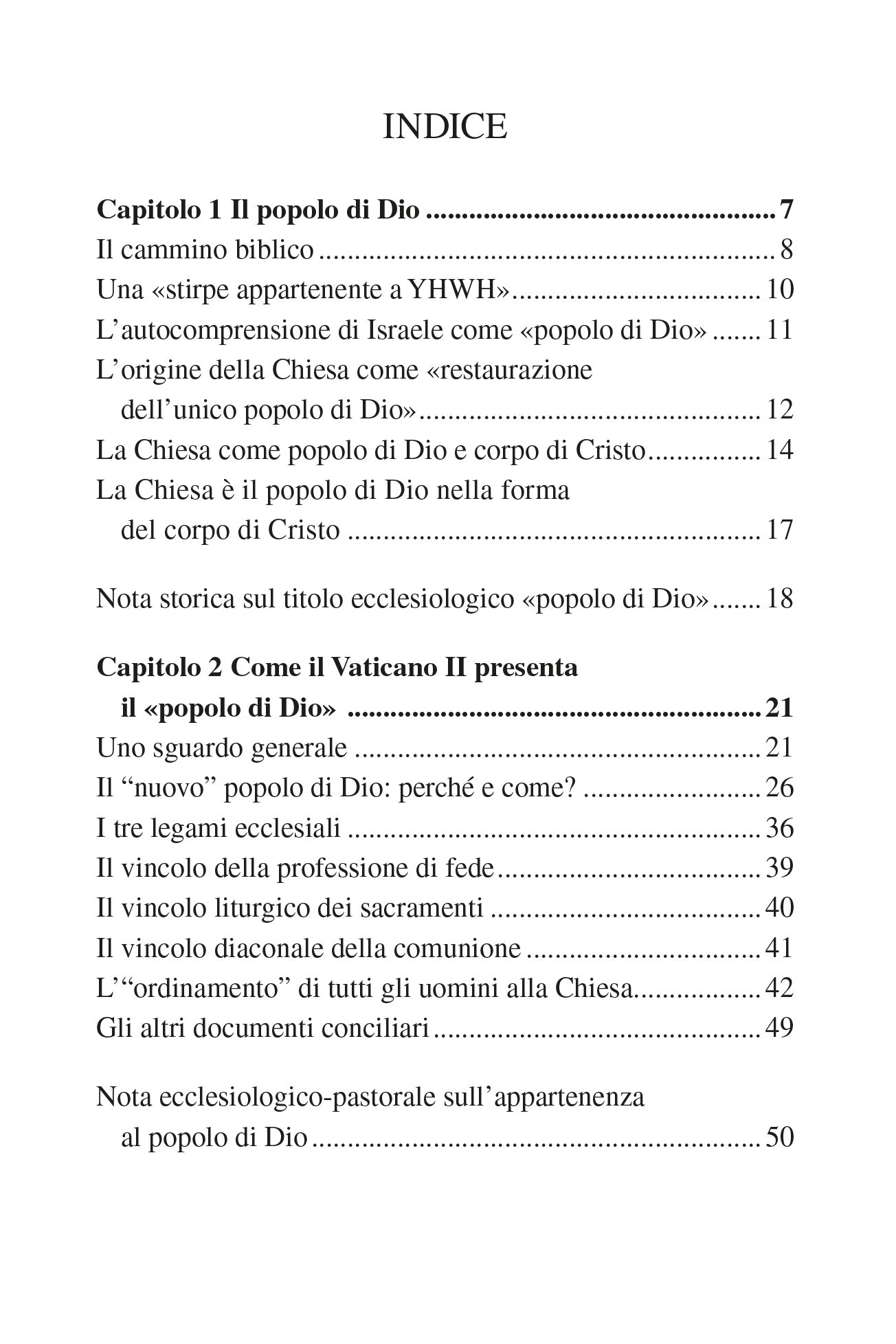 Il popolo di Dio