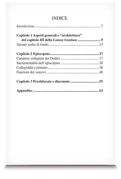 Il Papa, i vescovi, i sacerdoti e i diaconi
