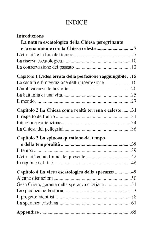 La Chiesa pellegrina verso la pienezza