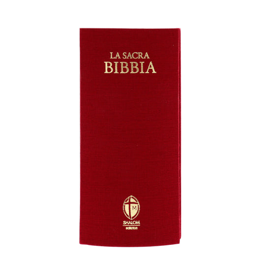 La Sacra Bibbia. Edizione tascabile. Tela rossa