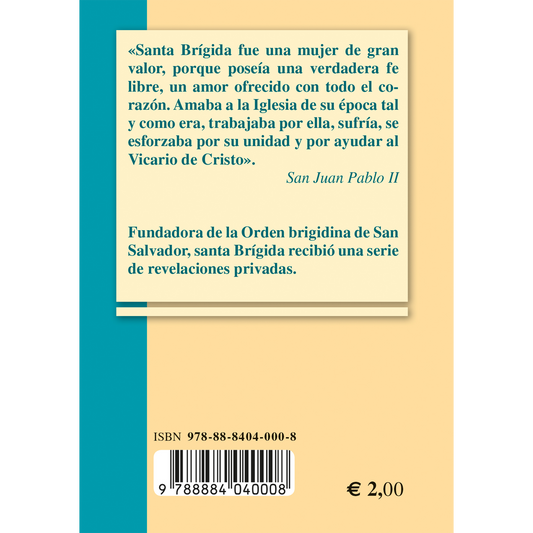 Quince oraciones de santa Brigida