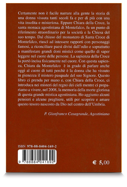 Santa Chiara della Croce. Con la croce nel cuore