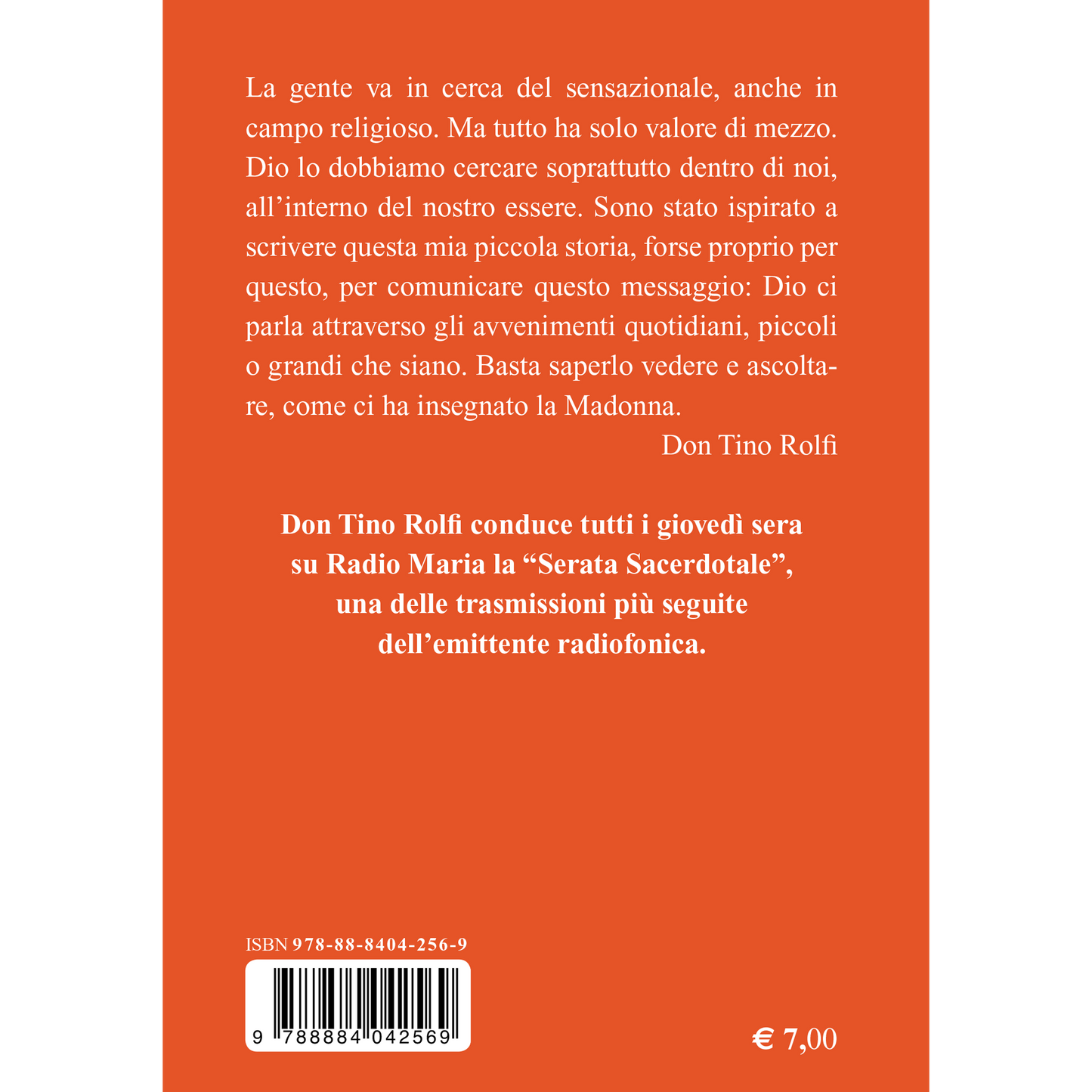 Piccole memorie sacerdotali. Don Tino Rolfi dai microfoni di Radio Maria