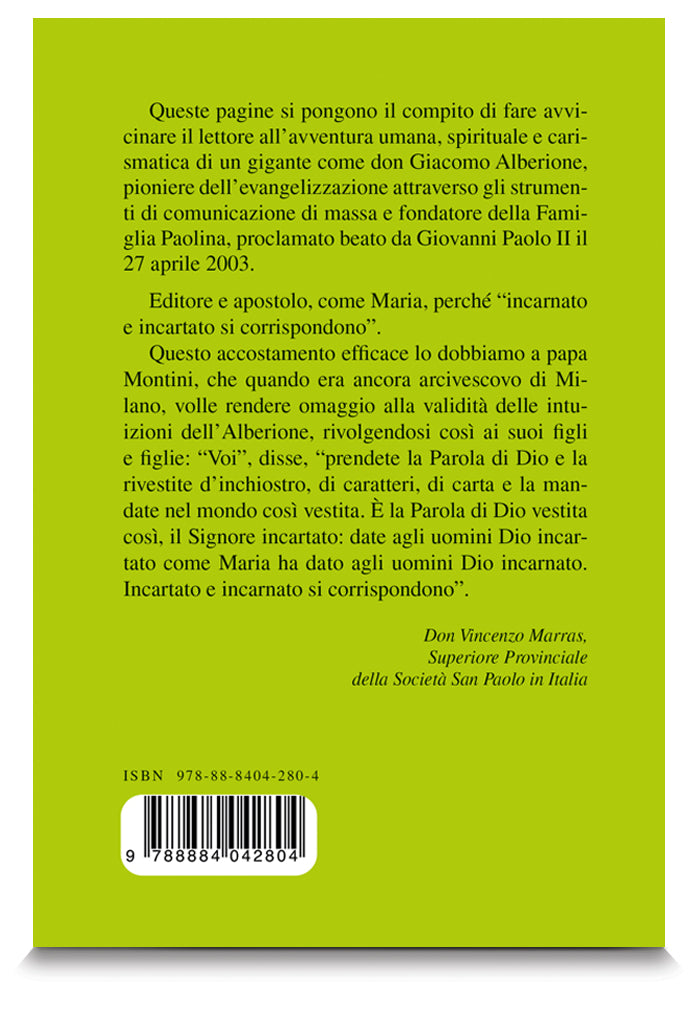 Beato Giacomo Alberione. Editore e apostolo del nuovo millennio