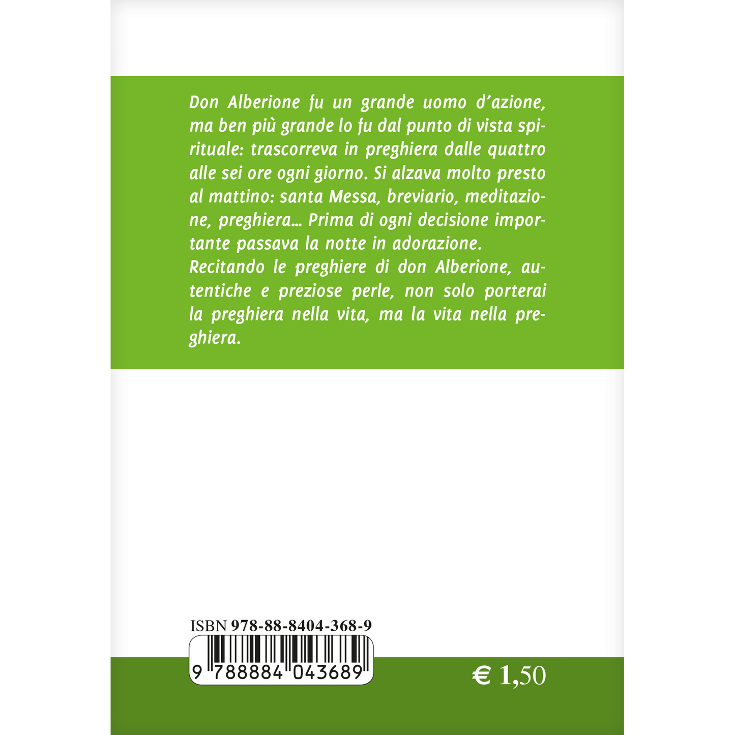 In preghiera con il beato Giacomo Alberione