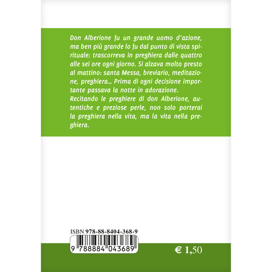 In preghiera con il beato Giacomo Alberione