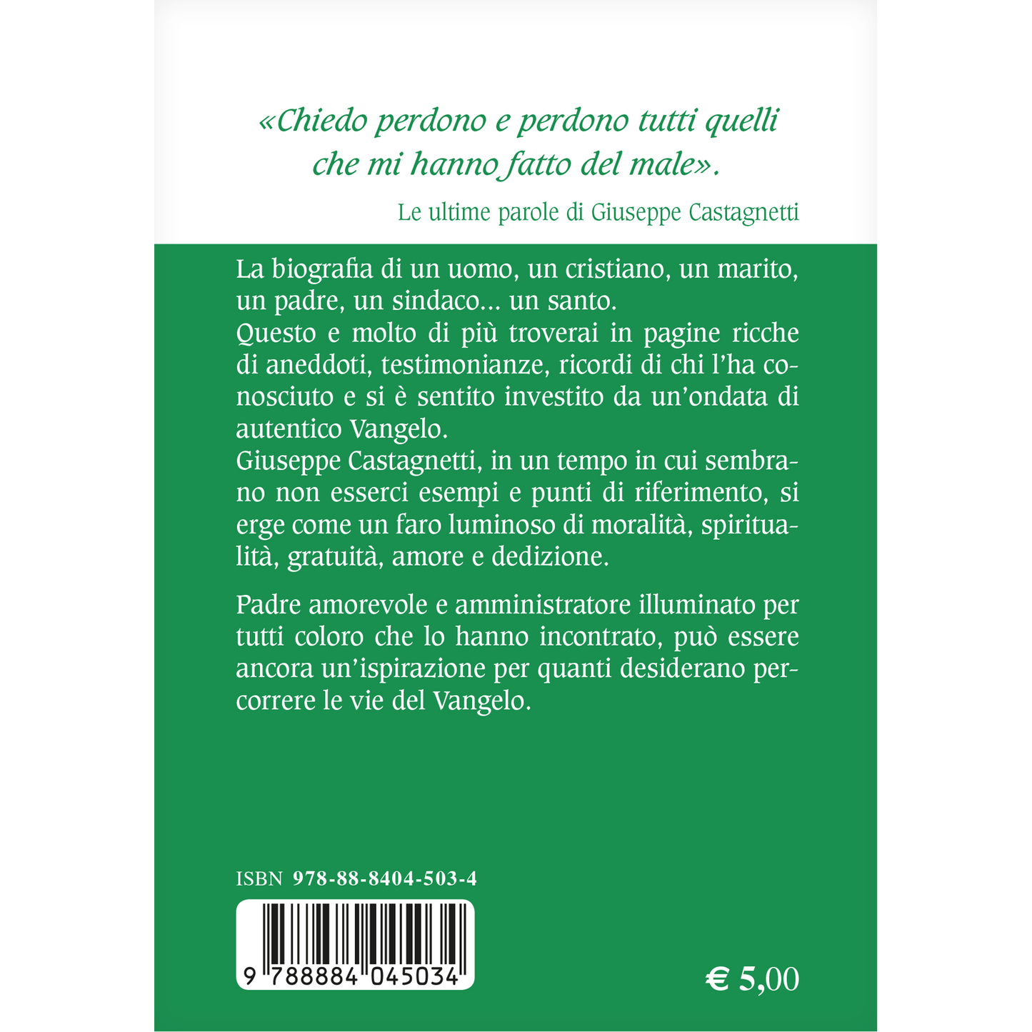Giuseppe Castagnetti. Un maestro di vita