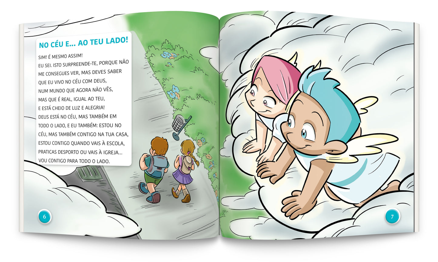 Um Anjo por Amigo. O anjo da guarda contado às crianças
