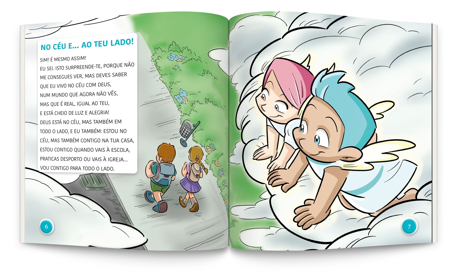 Um Anjo por Amigo. O anjo da guarda contado às crianças
