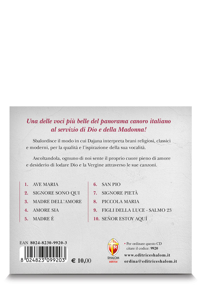 CD Madre dell'Amore - Dajana D?Ippolito