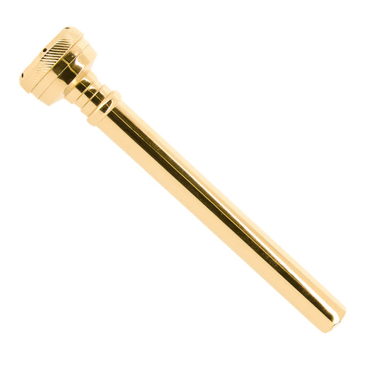 Aspersorio in ottone dorato per acqua benedetta – Articolo liturgico per benedizioni e riti religiosi – 20 cm