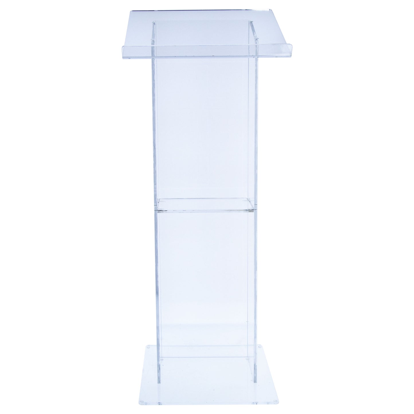 Leggio Trasparente in Plexiglass con Ripiano