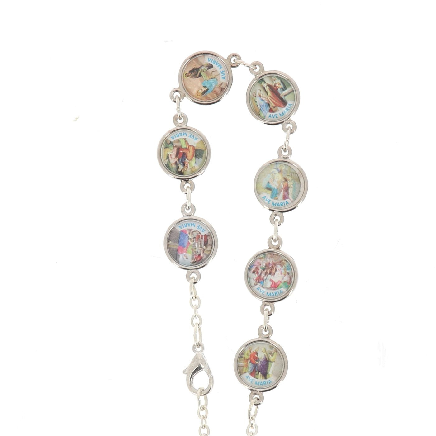 Bracciale di Gesu' Bambino con moschettone