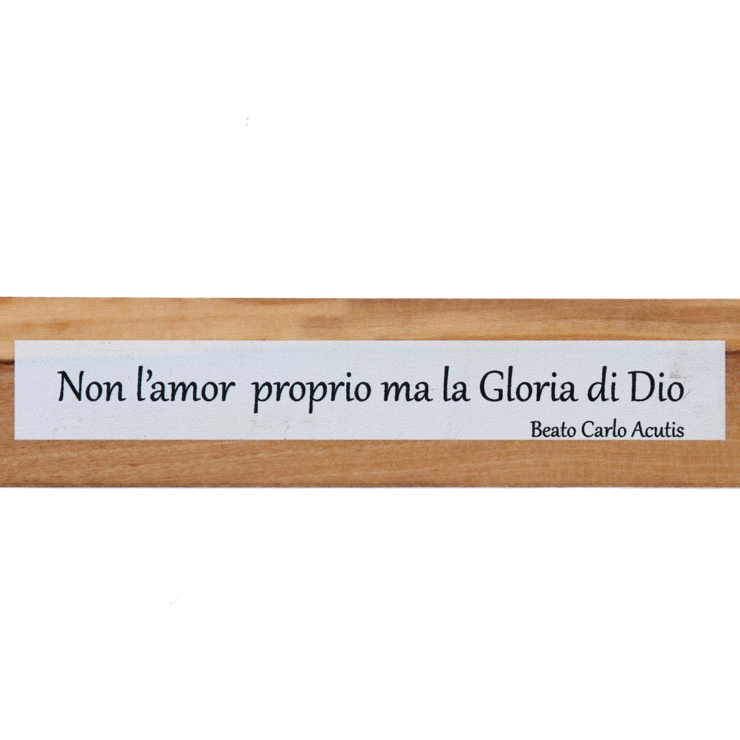 Segnalibro in legno con immagine. Dimensioni 15x25 cm
