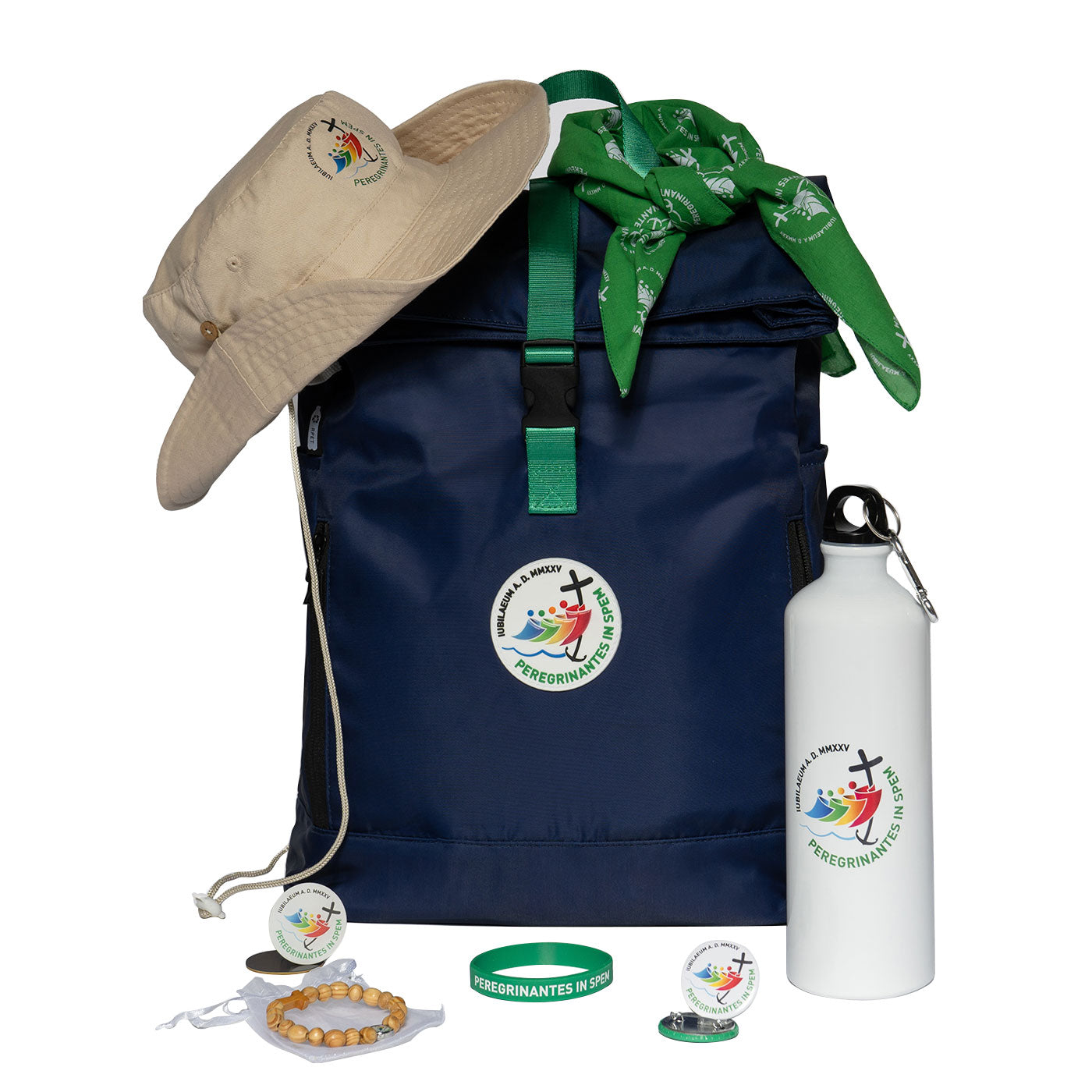 Zaino del Pellegrino. Kit completo Giubileo 2025