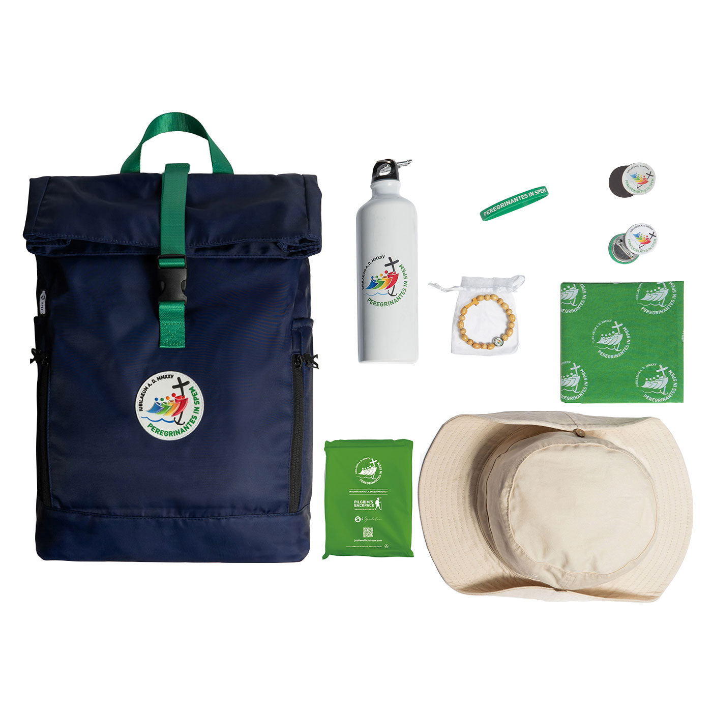 Zaino del Pellegrino. Kit completo Giubileo 2025
