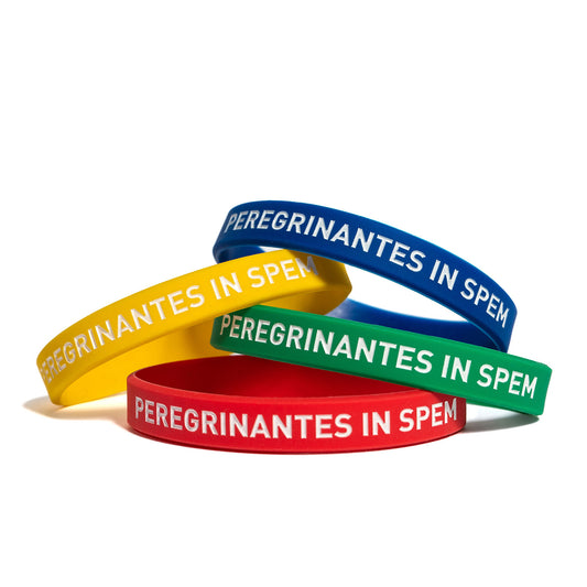 Kit bracciale in silicone 4 colori per Giubileo 2025