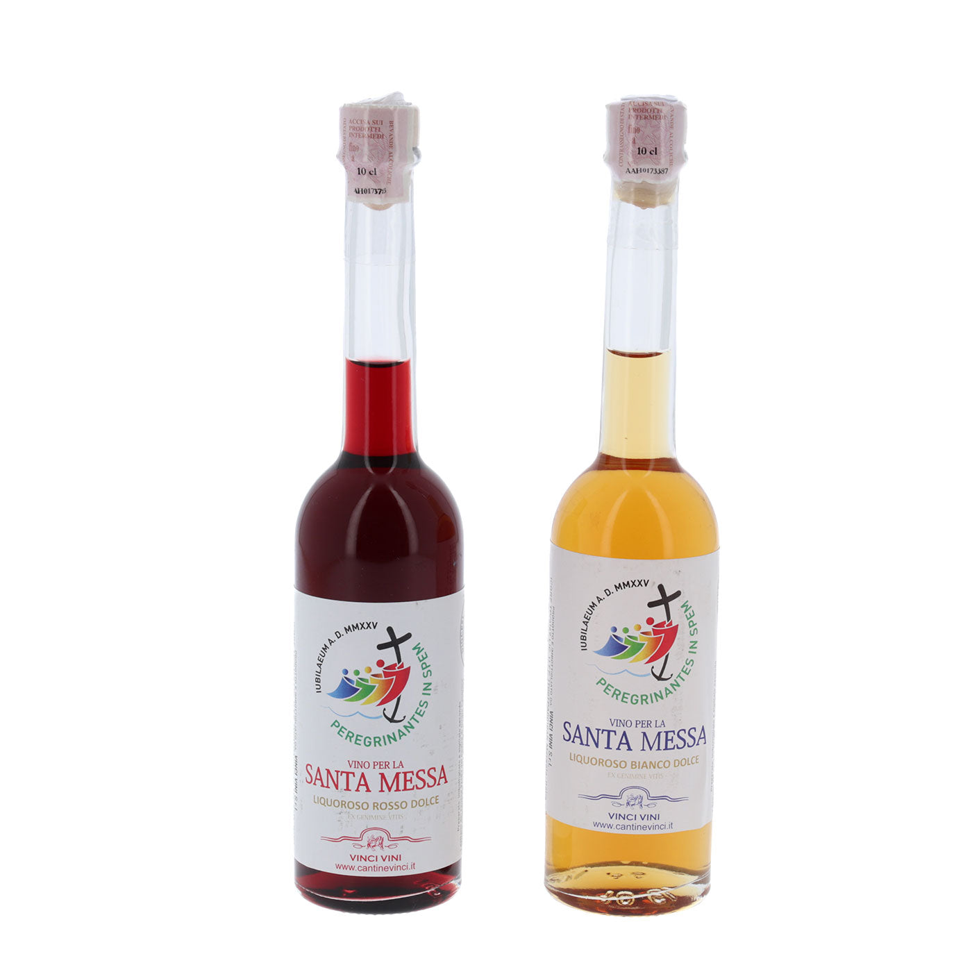 Vino Santa Messa con logo ufficiale del Giubileo. Confezione regalo da 100 cc