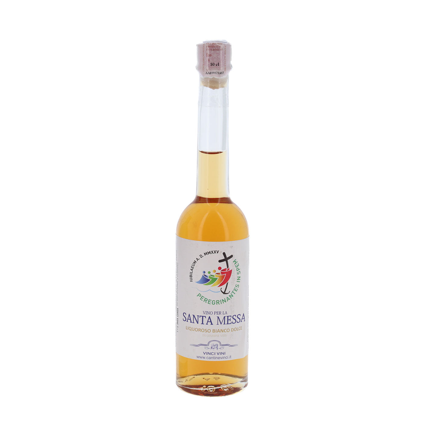 Vino Santa Messa con logo ufficiale del Giubileo. Confezione regalo da 100 cc