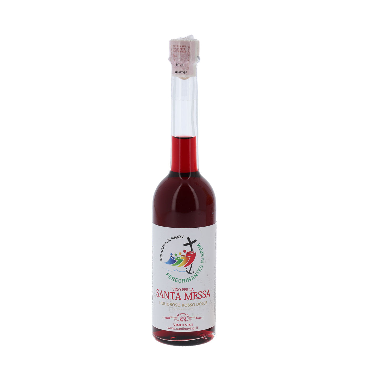 Vino Santa Messa con logo ufficiale del Giubileo. Confezione regalo da 100 cc