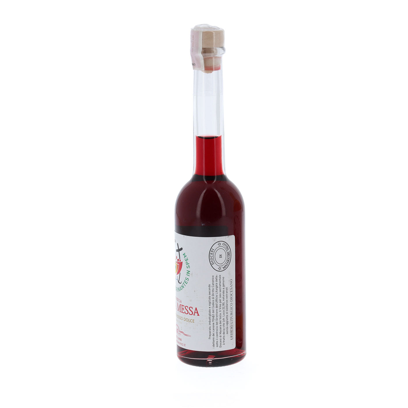Vino Santa Messa con logo ufficiale del Giubileo. Confezione regalo da 100 cc