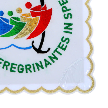 Palla copricalice con logo Giubileo. Poliestere