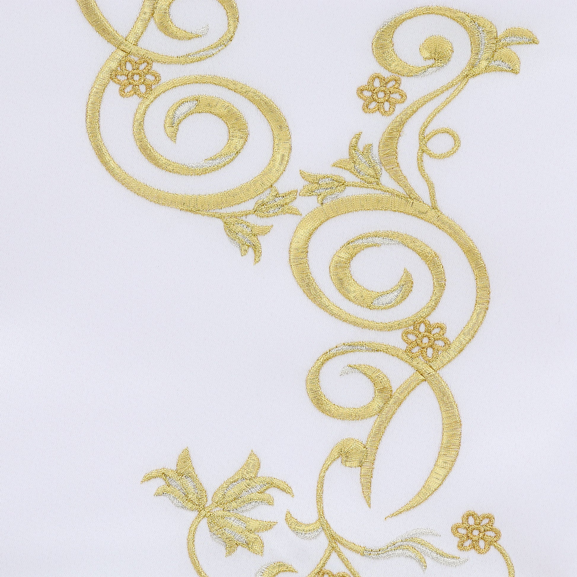 Tovaglia da altare con ricamo e logo Giubileo. Dimensioni 165x300 cm