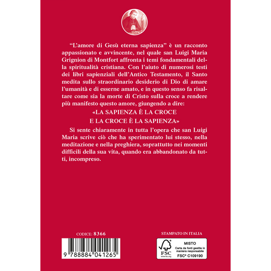 L'amore di Gesù eterna sapienza