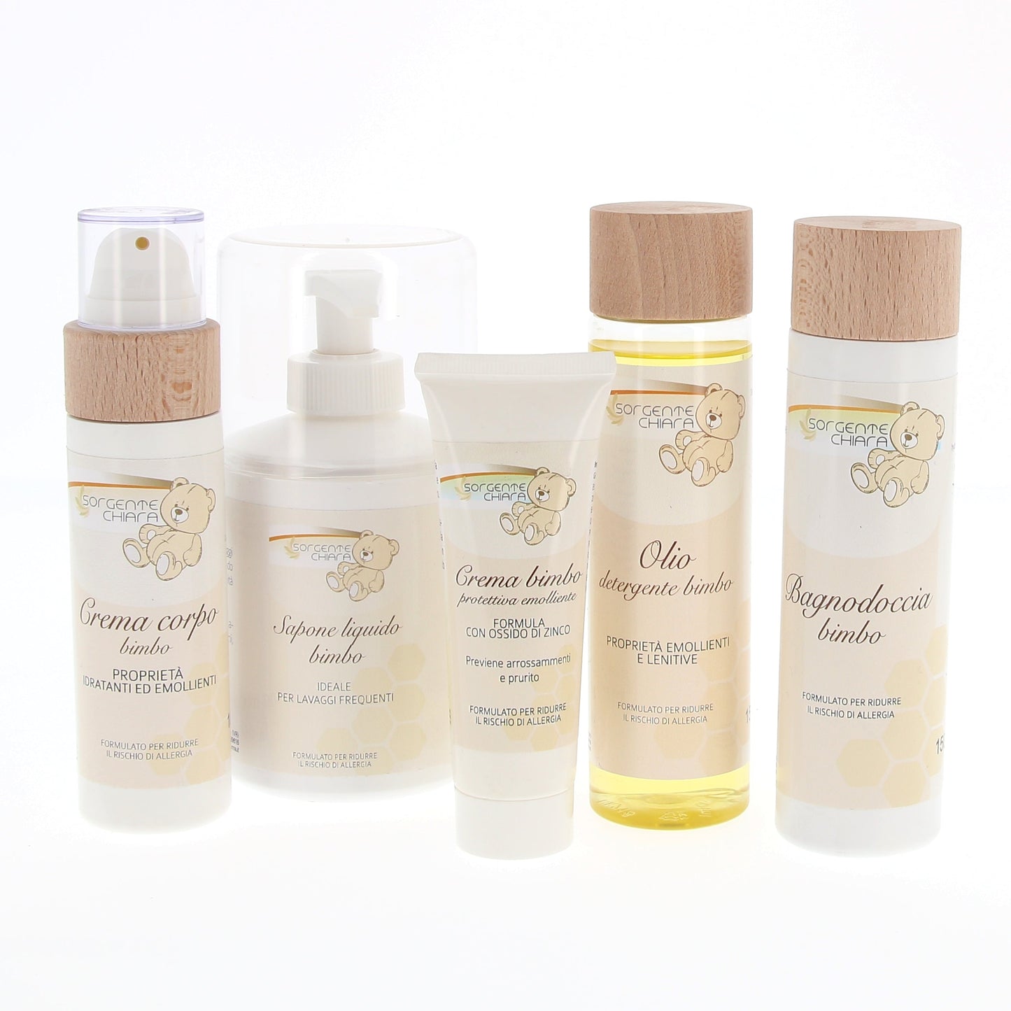 Olio detergente, Linea Bimbo. Flacone da 150 ml