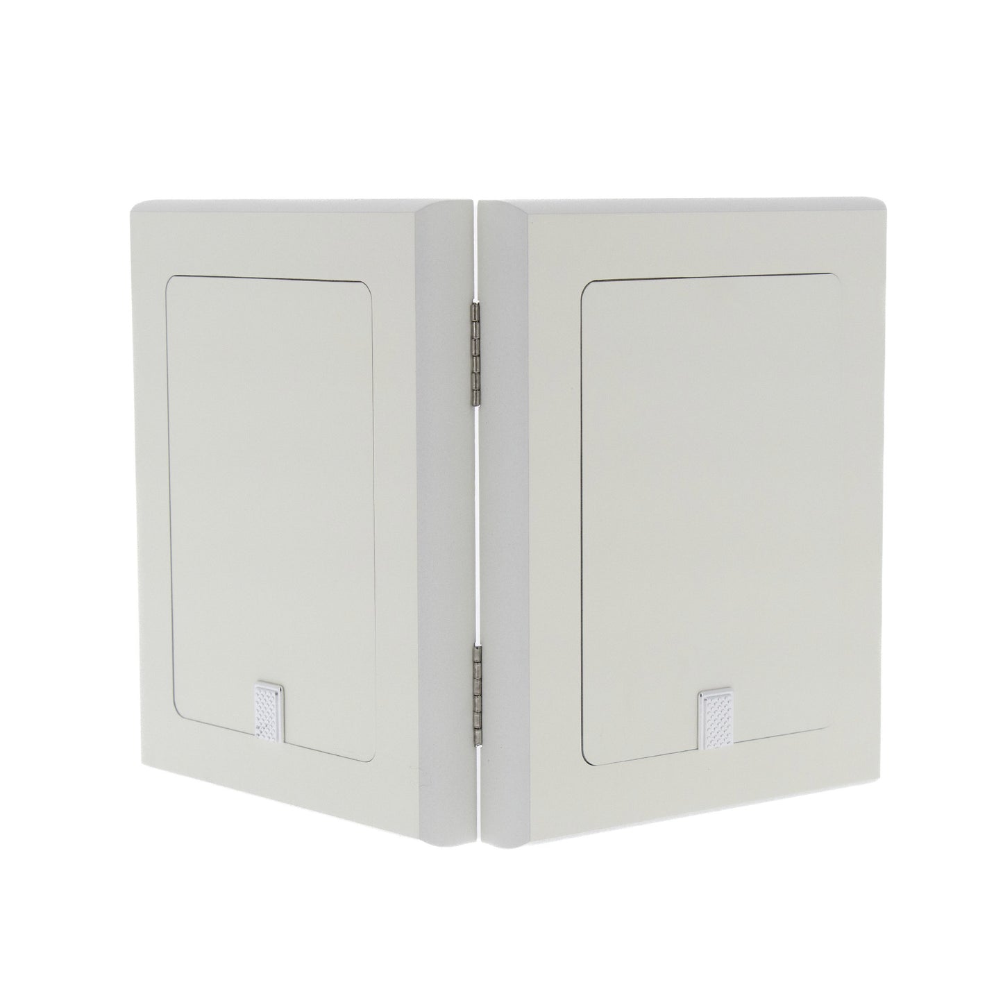 Cornice doppia con kit impronte Mickey Mouse/Minnie. Dimensioni 30x19 cm