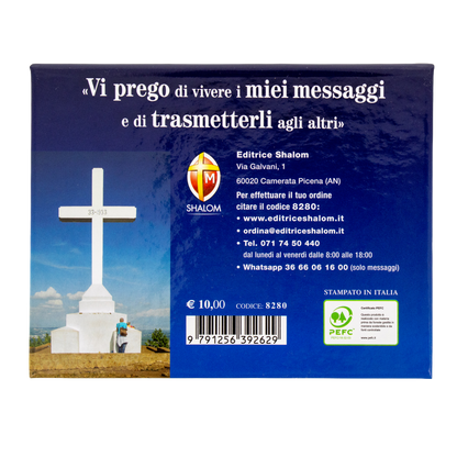 Calendario a strappo Medjugorje 2026.
Un anno con Maria. "Vivete i miei messaggi"