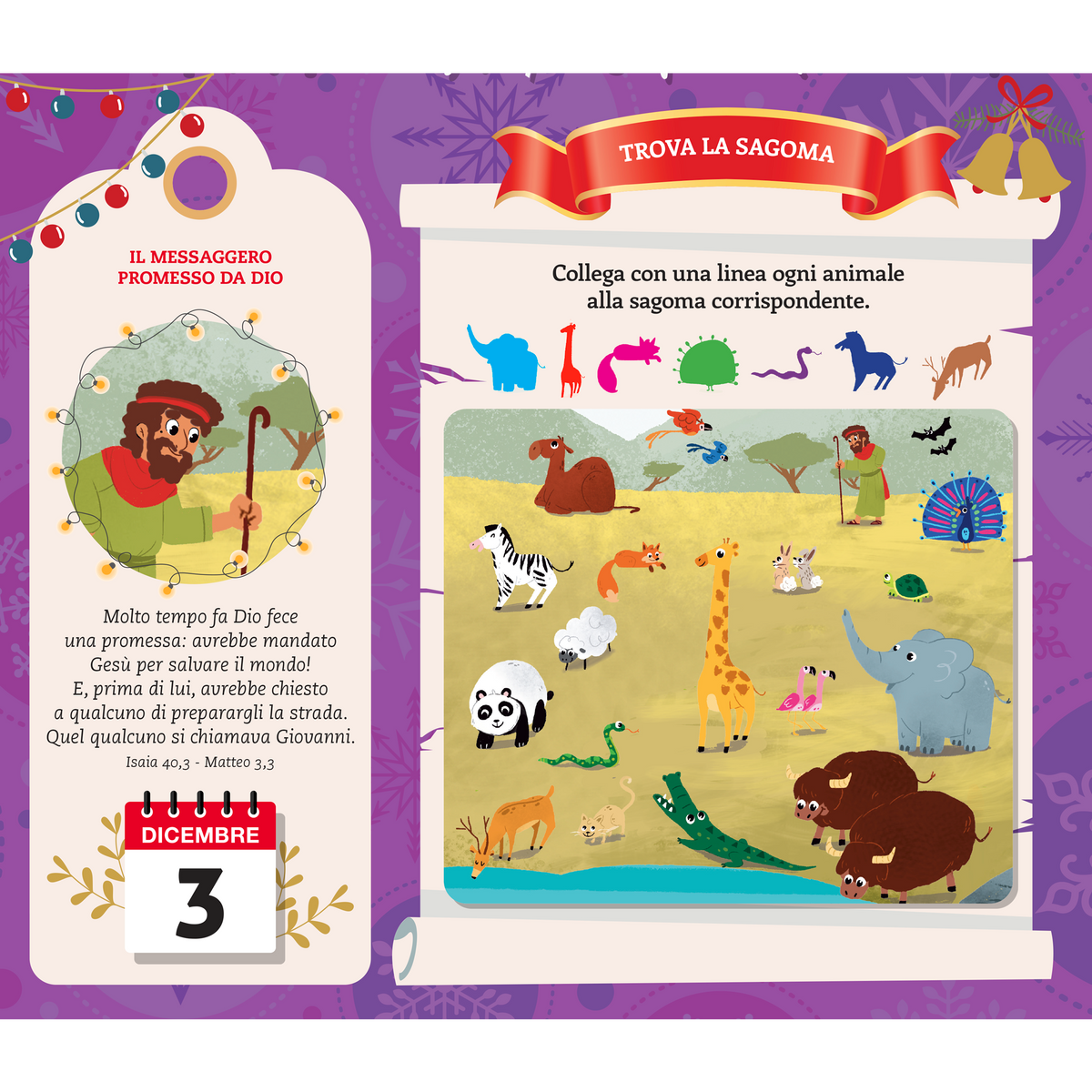 Calendário do Advento. Preparemo-nos para o Natal com muitas atividades divertidas