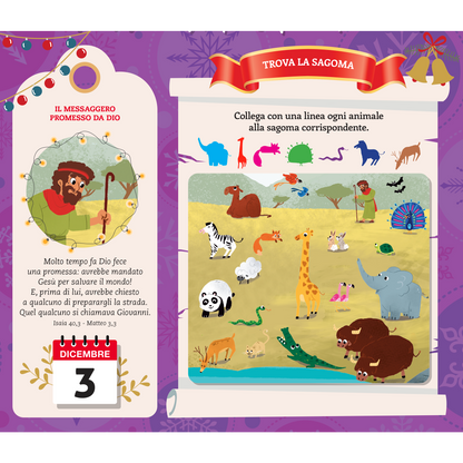 Calendário do Advento. Preparemo-nos para o Natal com muitas atividades divertidas
