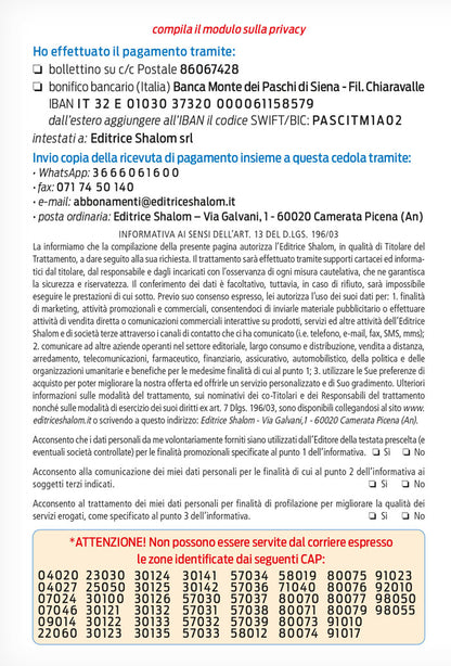 Abbonamento "Sulla Tua Parola" - Altri continenti