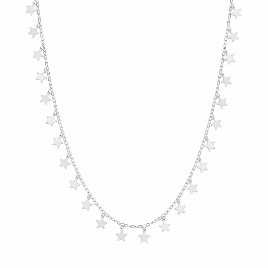 Collana Pendenti Stelline in Bronzo