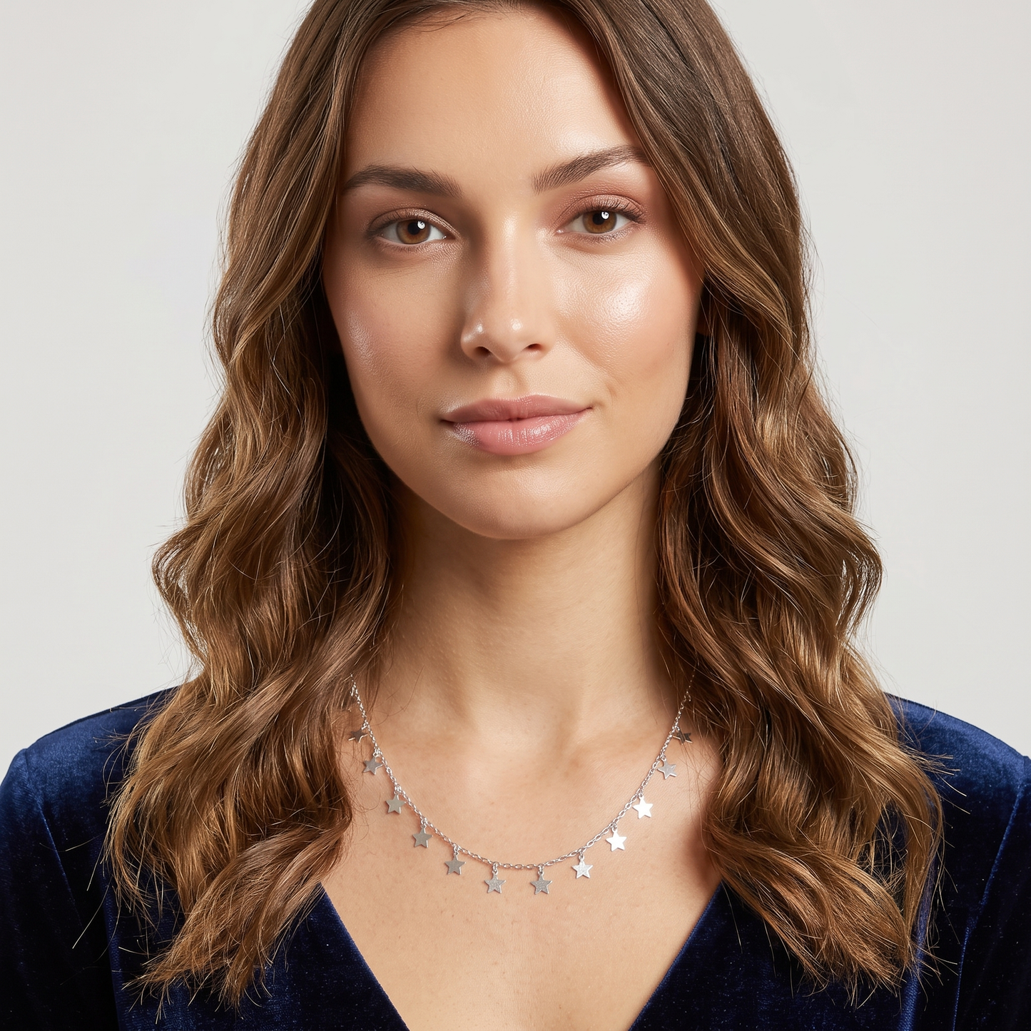 Collana Pendenti Stelline in Bronzo