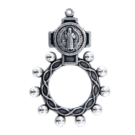 Decina del Rosario San Benedetto, in zama. Altezza 4,5 cm