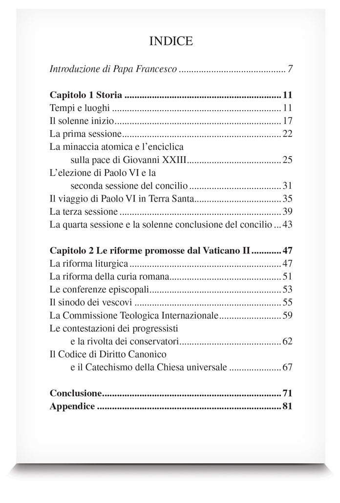 Il Concilio Vaticano II 
Storia e significato per la Chiesa