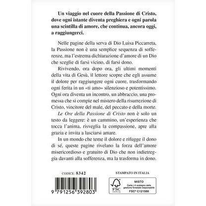 Le ore della Passione