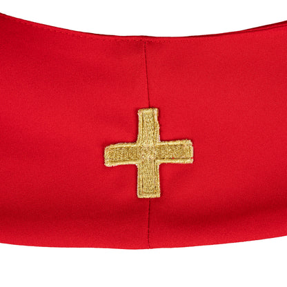 Stola sacerdotale con ricamo JHS dorato