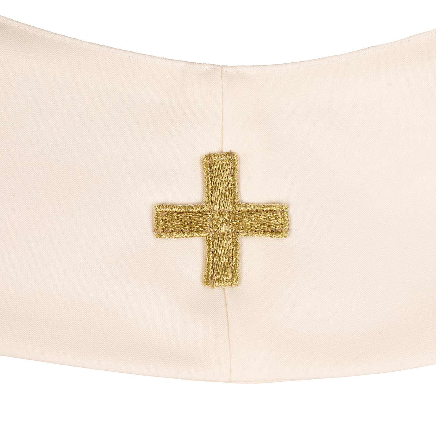 Stola sacerdotale con ricamo JHS dorato