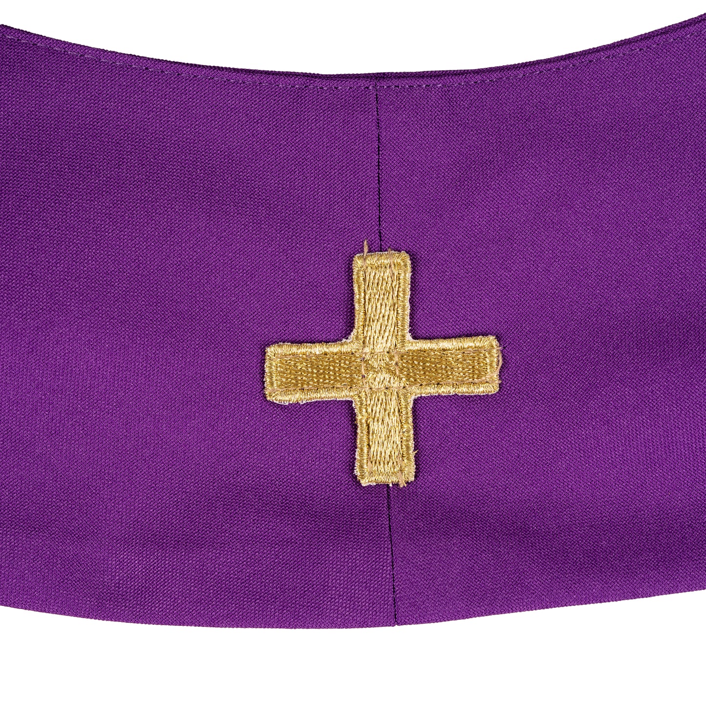 Stola sacerdotale con ricamo JHS dorato