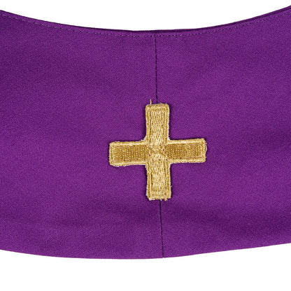 Stola sacerdotale con ricamo JHS dorato