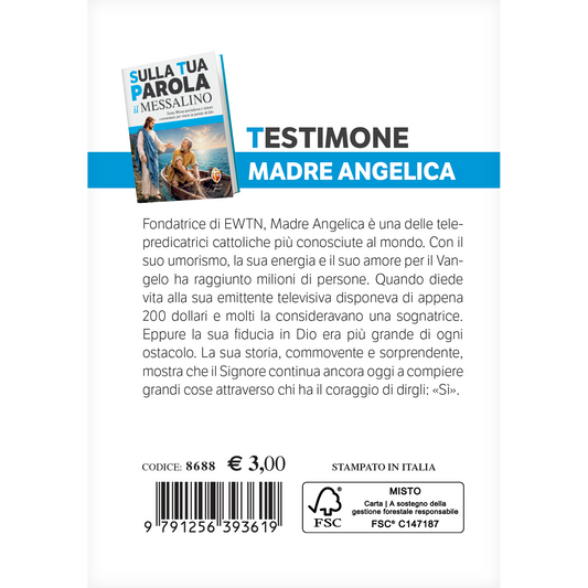 os santos do Missalinho. Madre Angélica. A apóstola que levou Cristo à televisão