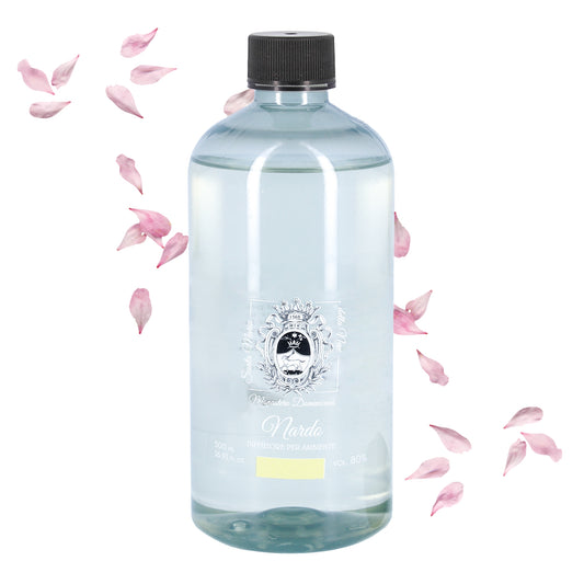 Ricarica per Diffusore Ambienti, Nardo, Profumatore Casa. 500 ml