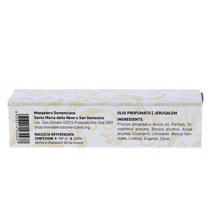 Olio Profumato Jerusalem, Roll-On, Essenze Ispirate alla Sacra Scrittura. 10 ml